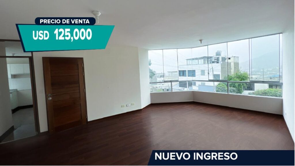 Venta de Departamento En La Molina, Lima – US$ 125,000 – Rio Mapocho 177 la molina