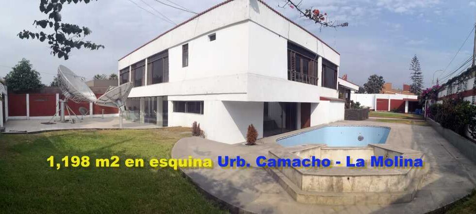 Venta de Casa En La Molina, Lima – US$ 1,200,000 – Wong De Camacho, Avenida Circunvalación del Golf los Incas, Santiago de Surco, Perú