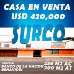 Venta de Casa En Santiago De Surco, Lima – US$ 460,000 – vista alegre surco