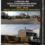 Venta de Terreno En La Molina, Lima – US$ 350,000 –