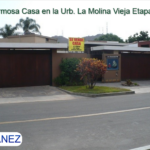 Venta de Casa En La Molina, Lima – US$ 1,140,000 – Los Jacarandas 146 la molina vieja Etapa1. La Molina