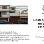 Venta de Casa En San Miguel, Lima – US$ 260,000 –