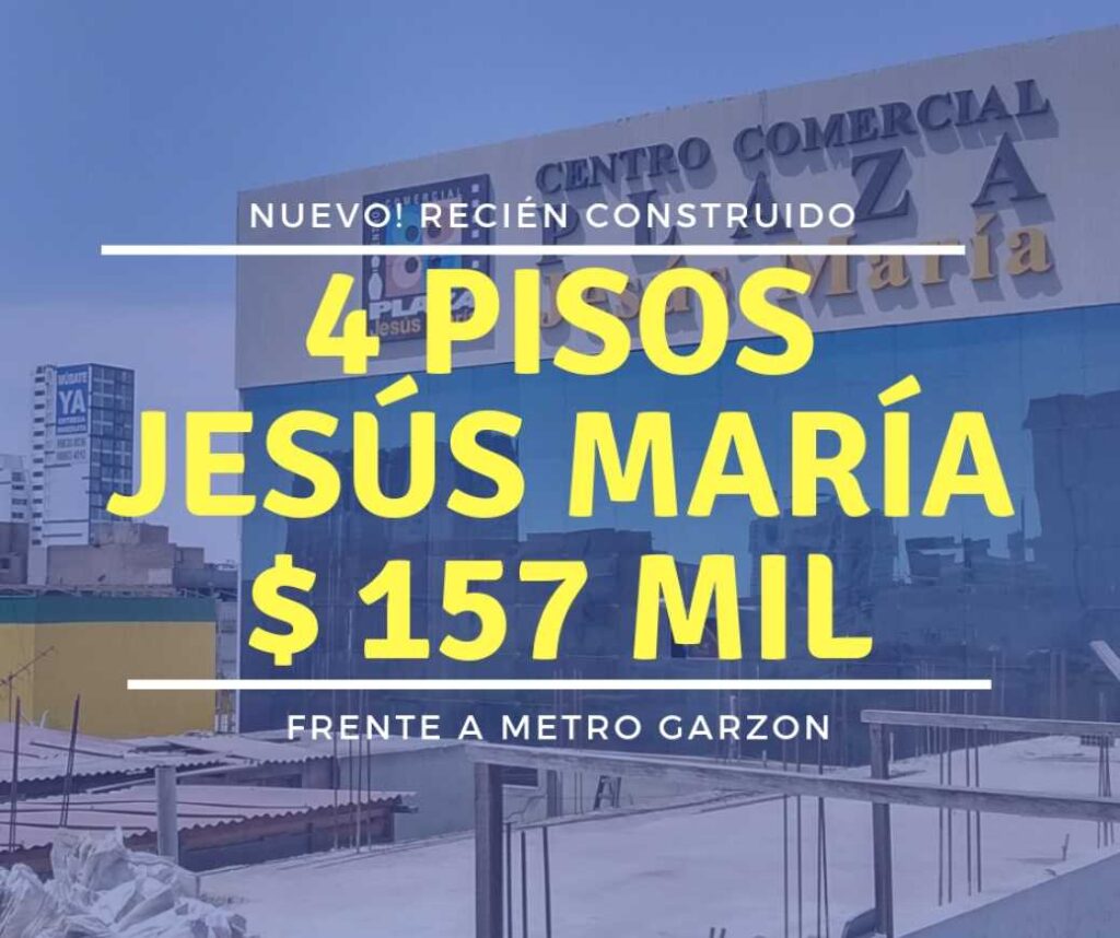 Venta de Casa En Jesus María, Lima – US$ 157,000 – jiron mariscal luzuriaga 272, Jesus Maria