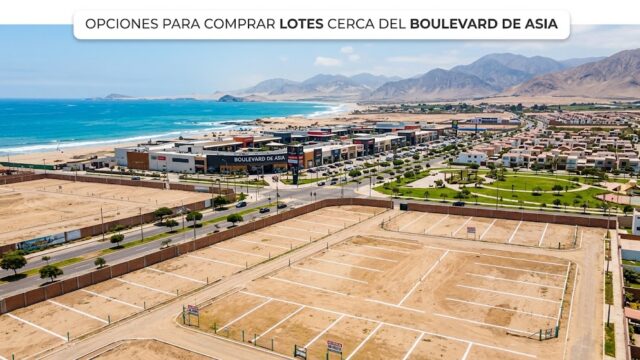 Terrenos en Asia, Cañete: opciones para comprar lotes cerca del Boulevard de Asia